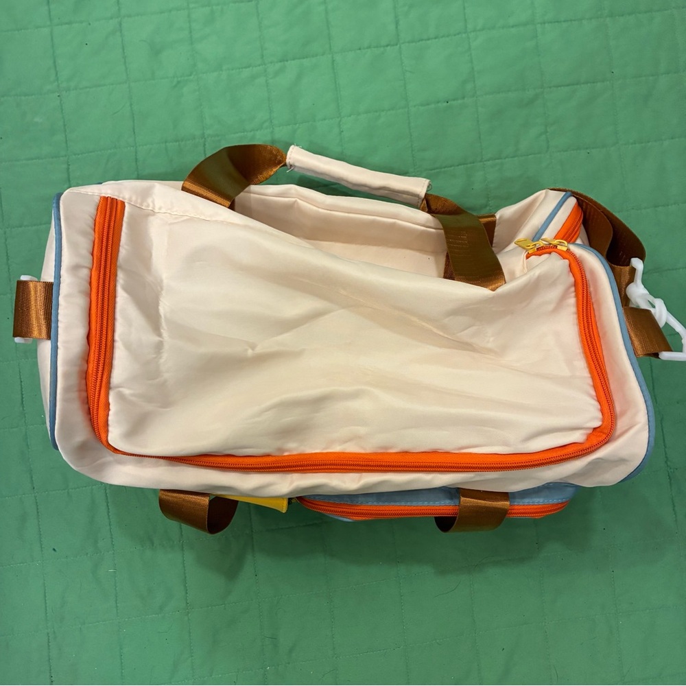 Color Block Duffel Bag Never Used - Picture 5 of 7
